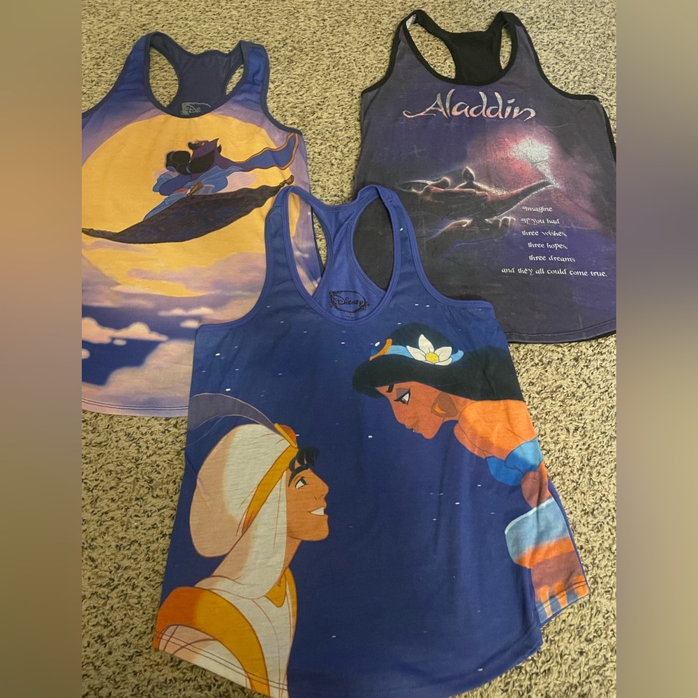 Jasmine and Aladdin tank